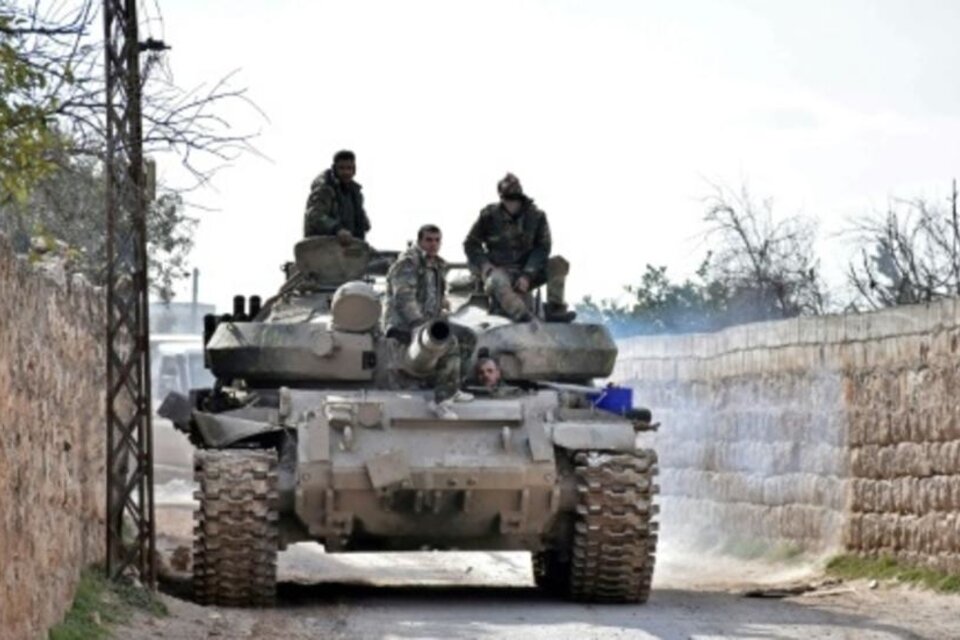 Avance sirio en Idlib (Fuente: AFP)