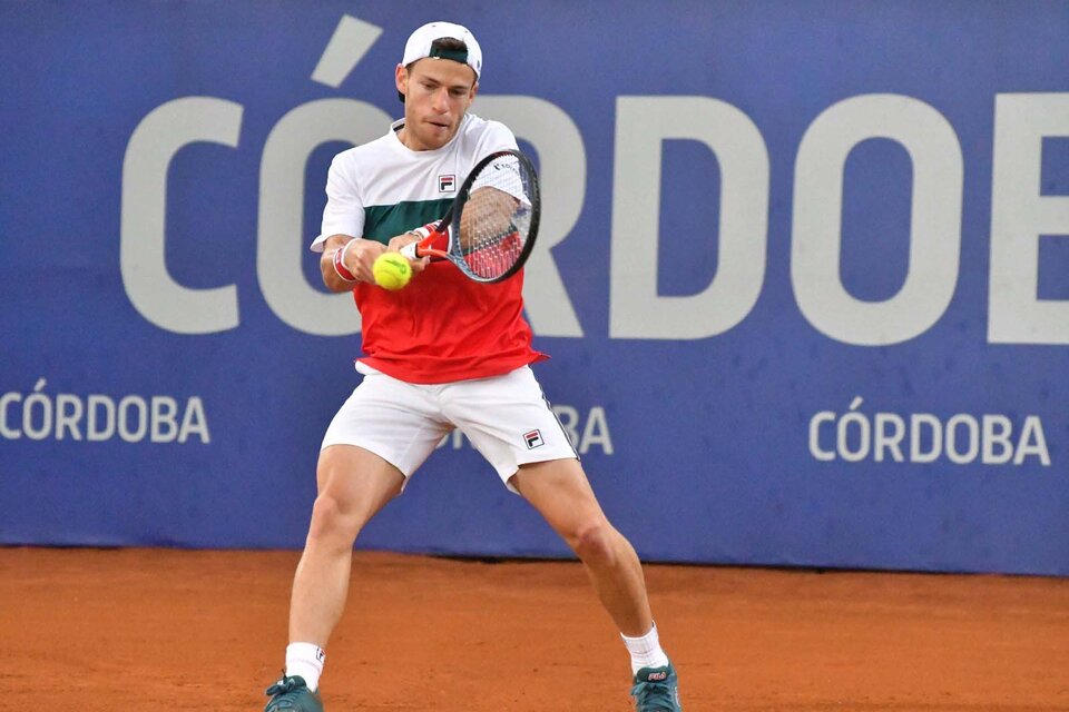 Schwartzman no pudo con el chileno Garín en el Córdoba Open (Fuente: Télam)