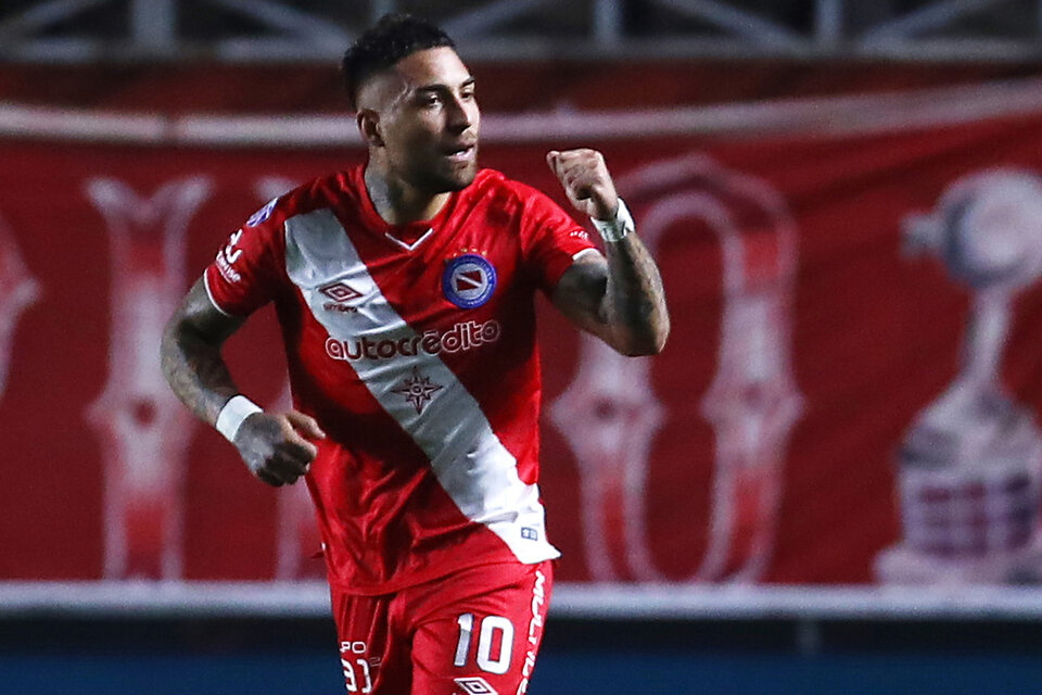 Damián Batallini, pieza clave en Argentinos Juniors. (Fuente: Fotobaires)