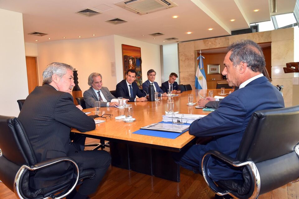 Felipe Solá se reunió con Daniel Scioli, embajador en Brasil.