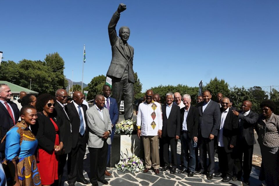 Sudáfrica recordó este martes los 30 años de la liberación de Mandela.  (Fuente: EFE)