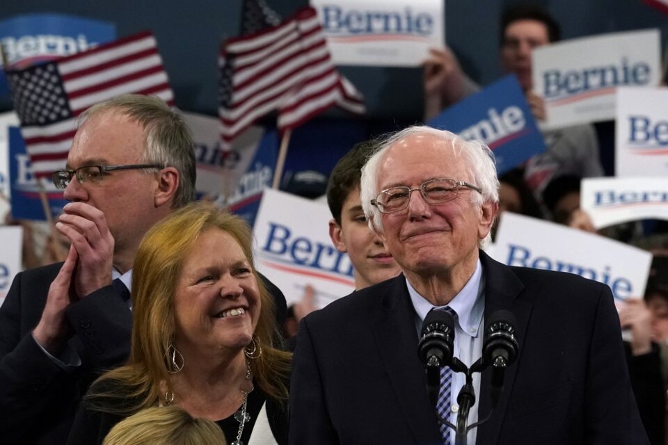 Bernie Sanders triunfó en las primarias de New Hampshire. (Fuente: AFP)