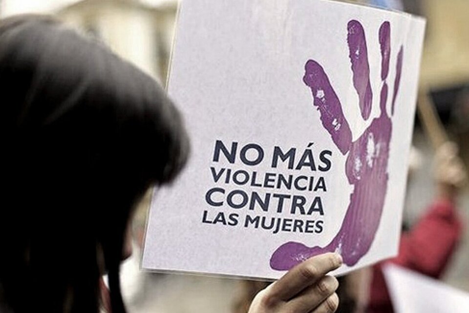 Protesta contra la violencia de género (Fuente: Télam)