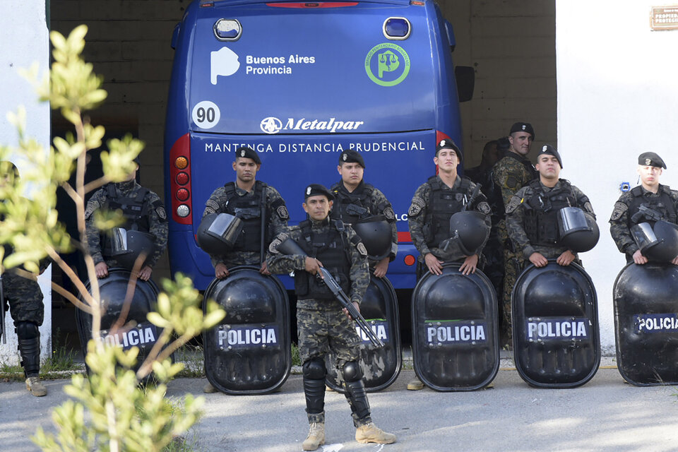 Los rugbiers acusados por el crimen de Villa Gesell estuvieron ante el juez y dijeros ser inocentes. (Fuente: Télam)