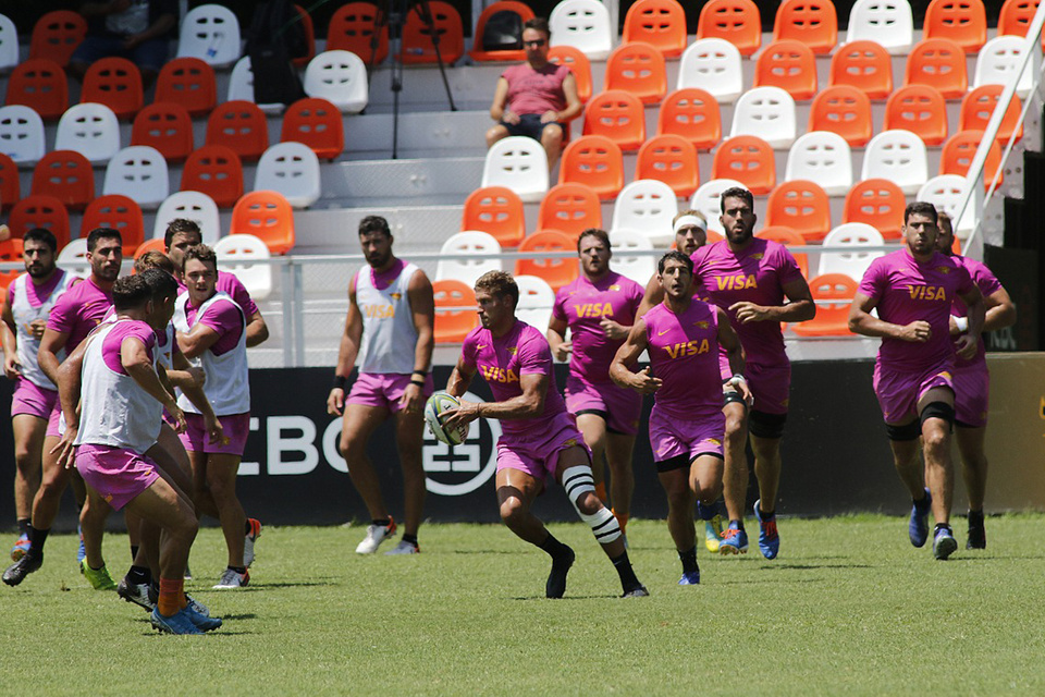 Entrenamiento de Jaguares.