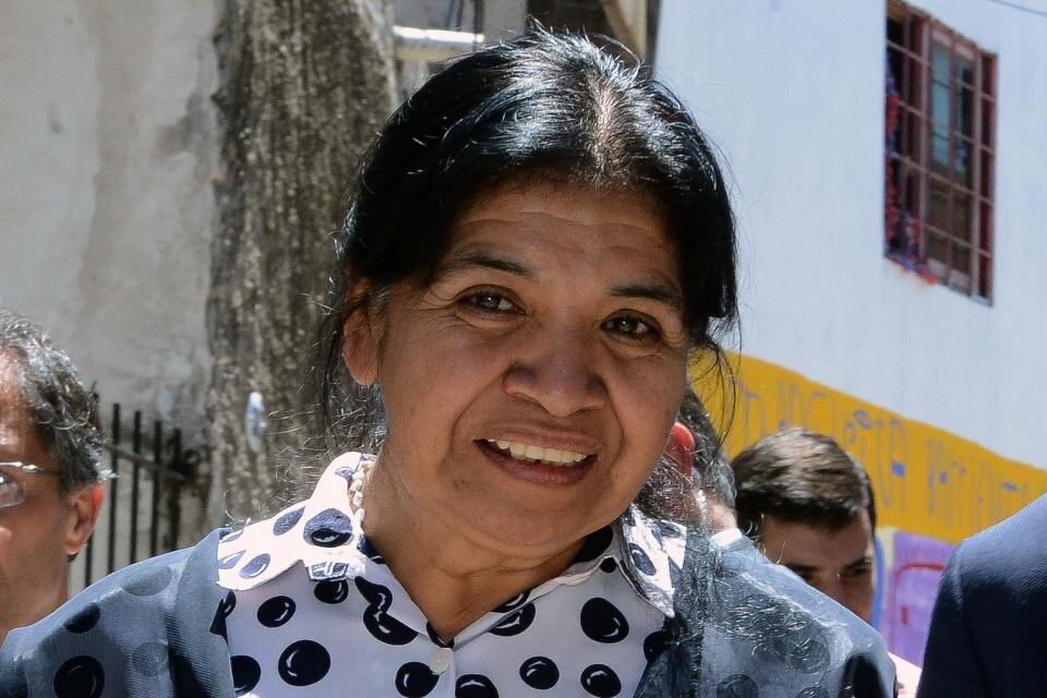 Margarita Barrientos, una de las figuras emblemáticas de la asistencia social macrista.  (Fuente: NA)