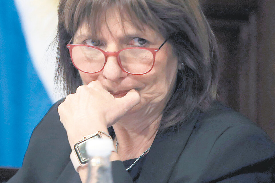 Ex ministra de Seguridad, Patricia Bullrich. (Fuente: NA)