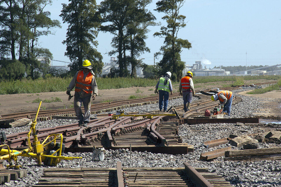 Las tareas de remoción de vías y construcción de nuevas se terminan en abril.