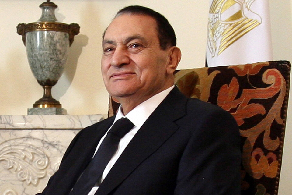 Mubarak murió en un hospital a la edad de 91 años. (Fuente: EFE)