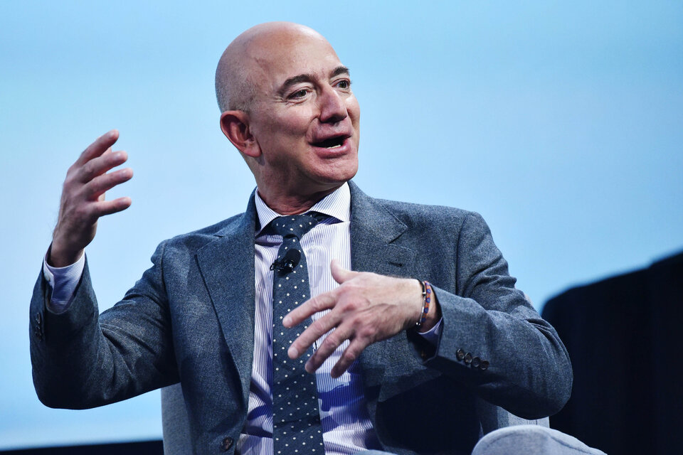 Jeff Bezos, fundador y CEO de Amazon. (Fuente: AFP)