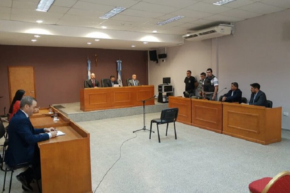 Los jueces fallaron por unanimidad por el crimen de Sandra Bordón.  (Fuente: Twitter Poder Judicial de Corrientes)