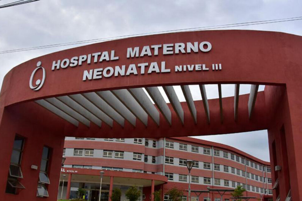 El hospital de Posadas donde falleció la mujer embarazada.