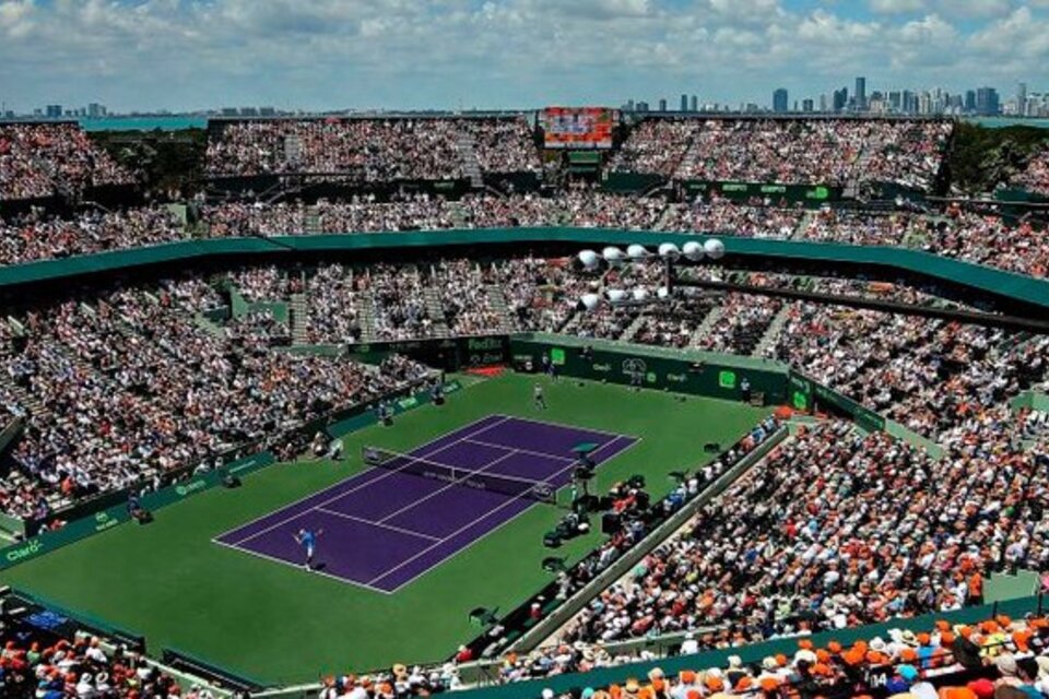 El torneo de Miami tenía que comenzar dentro de 10 días. (Fuente: AFP)