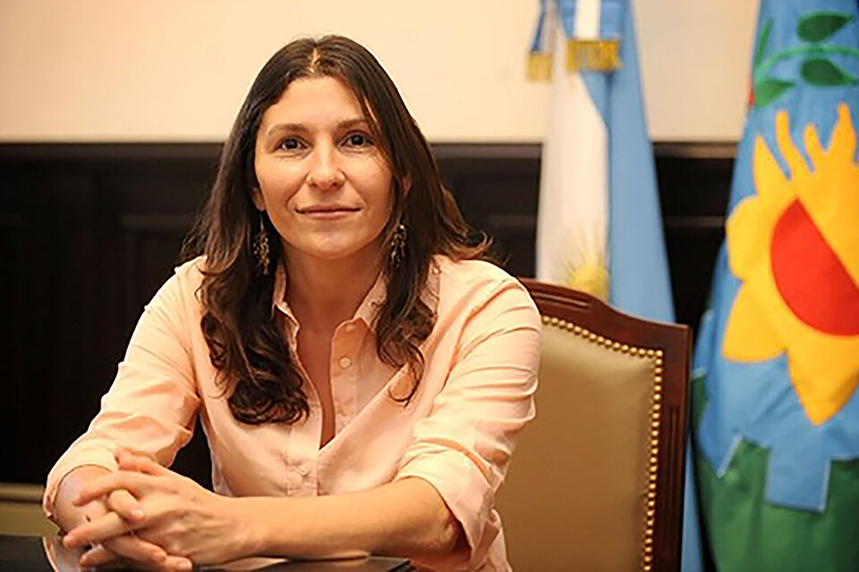 Mónica Macha, presidenta de la comisión de Mujeres y Diversidad.