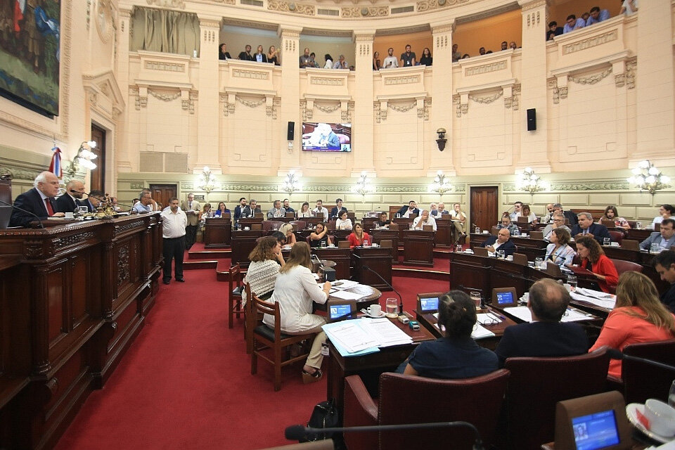 La Cámara de Diputados ingresó ayer la media sanción del Senado de la ley de Necesidad Pública.  (Fuente: Prensa Cámara de Diputados)