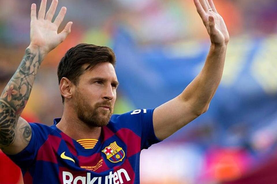 Lionel Messi, sin fútbol y sin entrenamientos.
