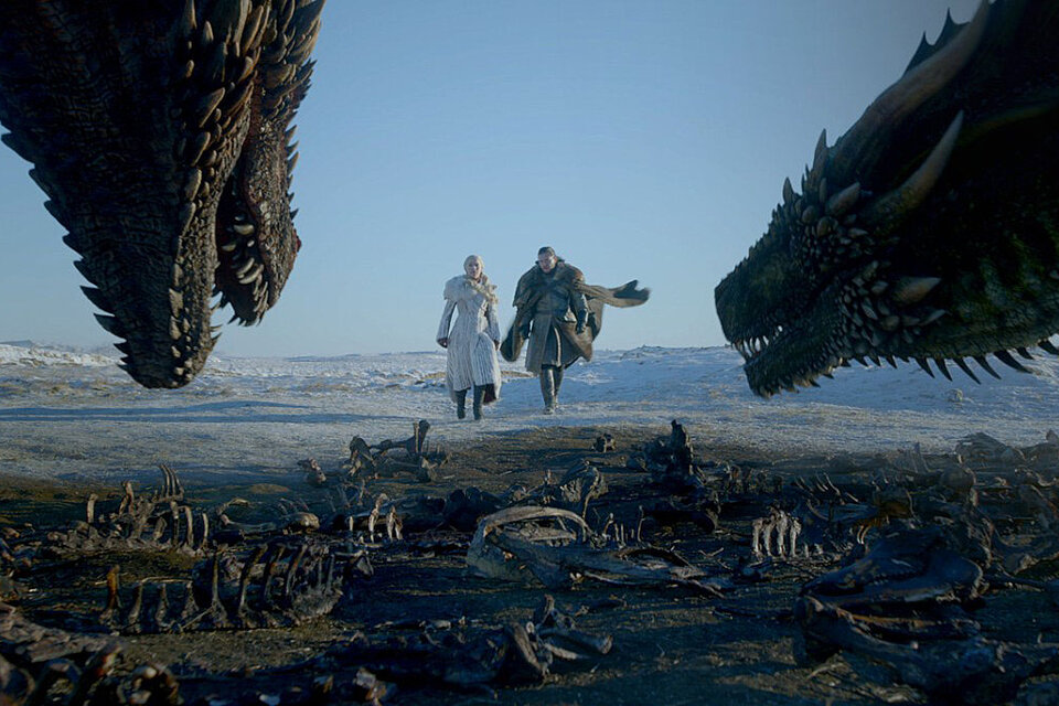 Los dragones de Game of Thrones arrasan en el Emmy 2019