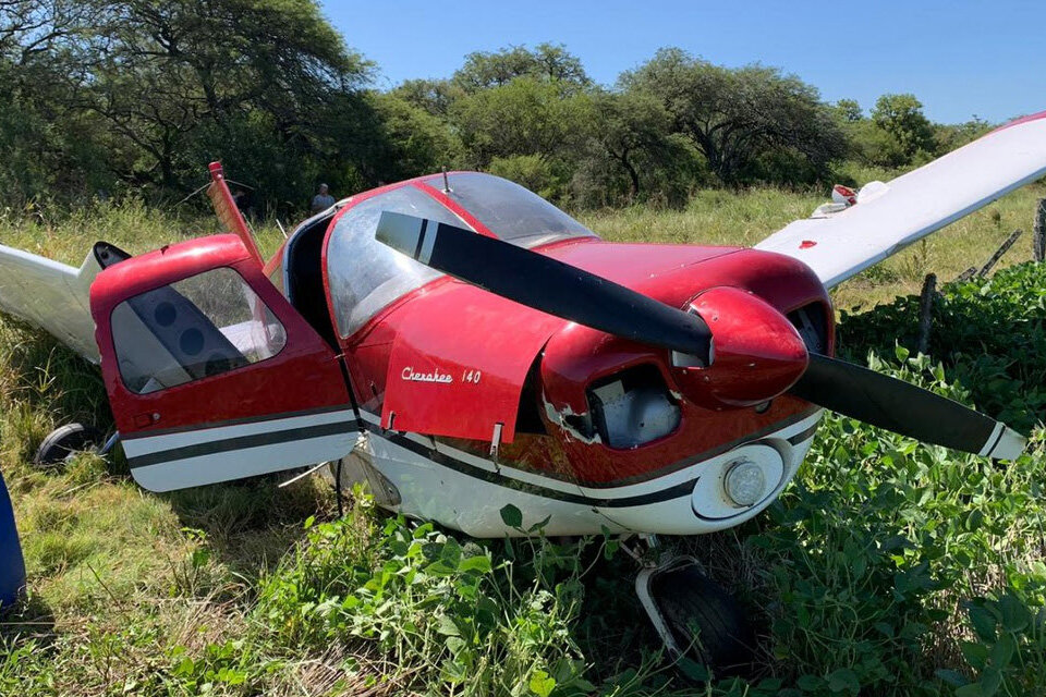 La avioneta cayó el 22 de febrero en Naré, cerca de San Justo.