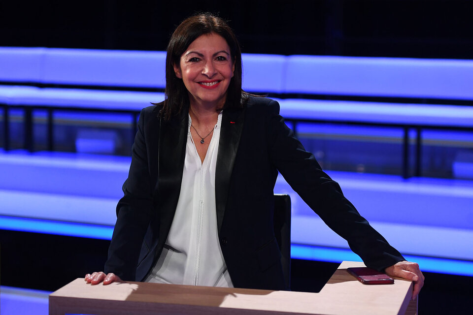 La Alcaldesa Anne Hidalgo, candidata por el socialismo. 2. Agnès Buzyn 3. Rachida Dati (Fuente: AFP)