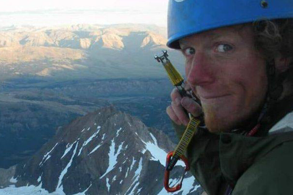 Ian Schwer, el escalador barilochense muerto en Perú.