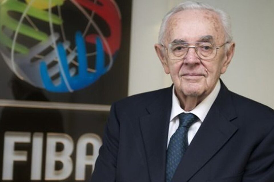 Borislav Stankovic, ex secretario general de la FIBA.  (Fuente: AFP)