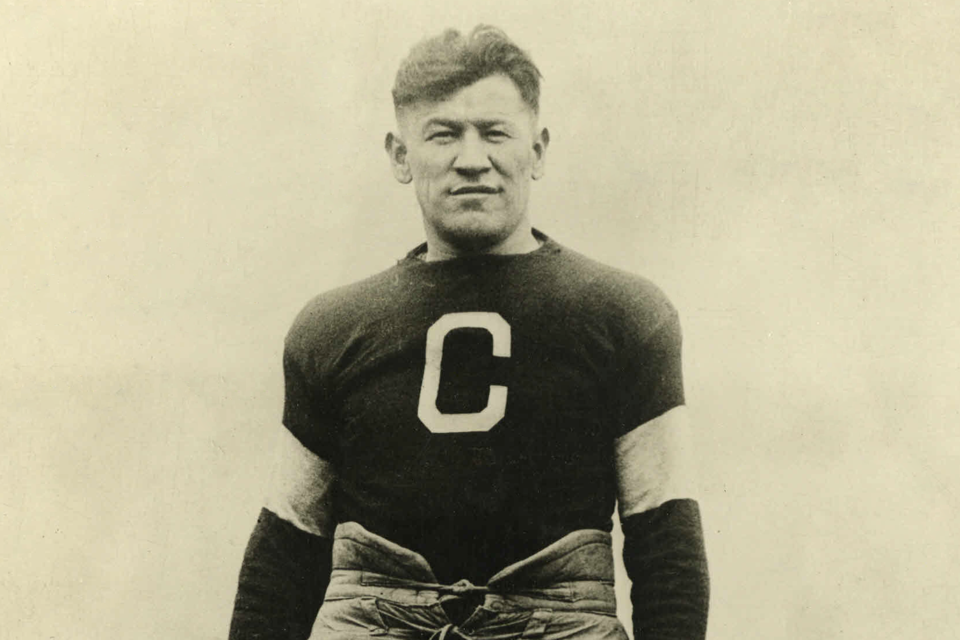 Jim Thorpe brilló como atleta, pero también se destacó en otras disciplinas.
