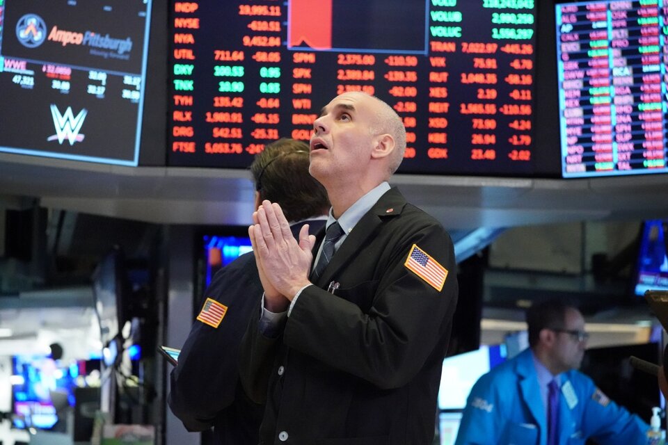 En Wall Street no caen de su asombro con las cifras del derrumbe (Fuente: AFP)