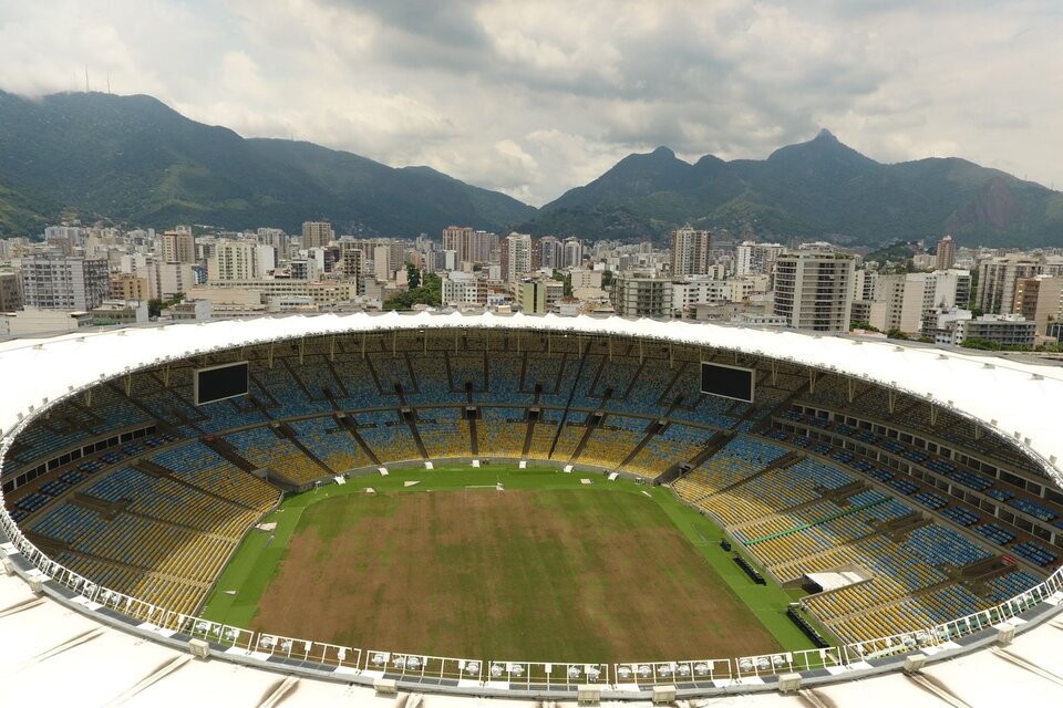 El gobernador del estado de Río de Janeiro confirmó que se atenderán pacientes en el mítico Maracaná. (Fuente: AFP)