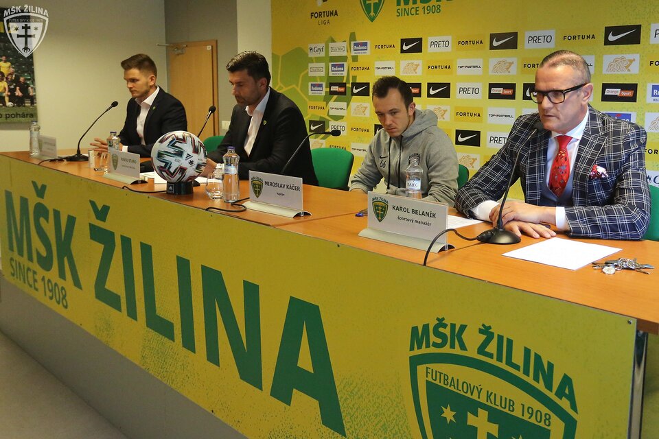 Un club echó a 17 jugadores por resistirse a bajar sus salarios (Fuente: Sitio Oficial MSK Zilina)