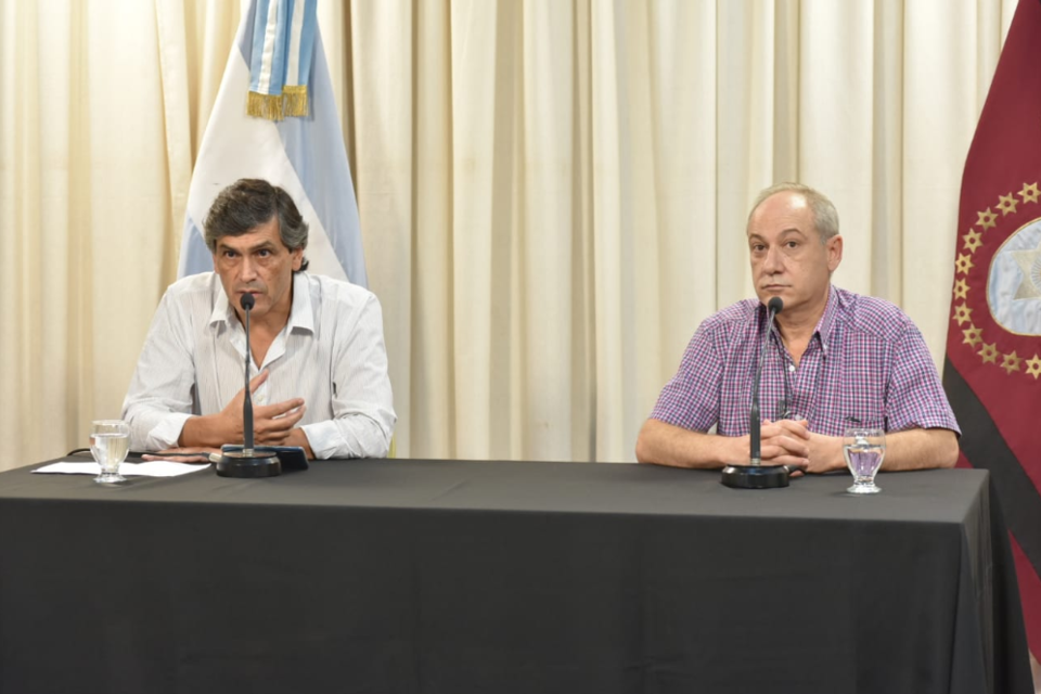 Daniel Romero y Francisco García Campos (Fuente: Gobierno de Salta)