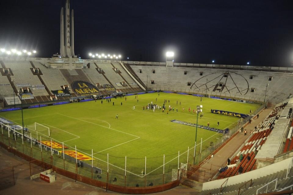 El estadio de Huracán, postal hace una semanas del fútbol sin público. (Fuente: Julio Martín Mancini)