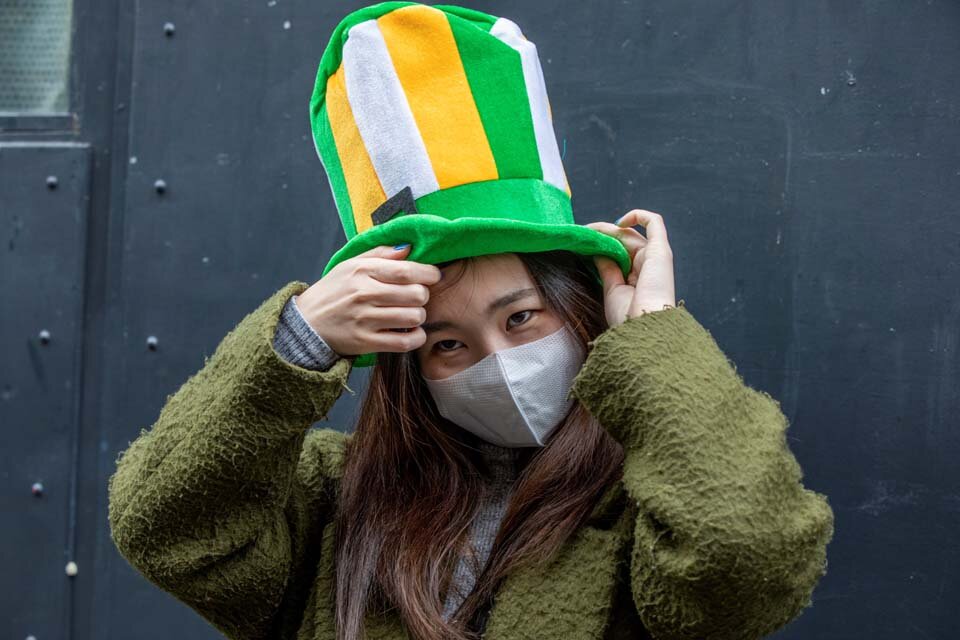 Archivo: foto tomada en la cercanías de un bar en Dublín, el 17 de marzo pasado,  durante los festejos de San Patricio.  (Fuente: Paul Faith / AFP)