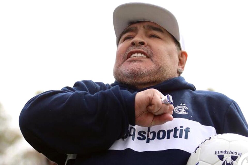 El emotivo mensaje de Maradona a los combatientes de Malvinas (Fuente: Prensa Gimnasia)