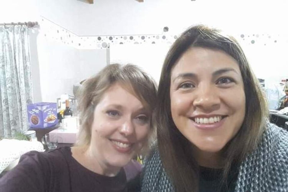 Lilliana Giménez (derecha) tenía 44 años y daba clases de literatura en la cárcel de Bouwer. (Fuente: Twitter Elizabeth Auras)
