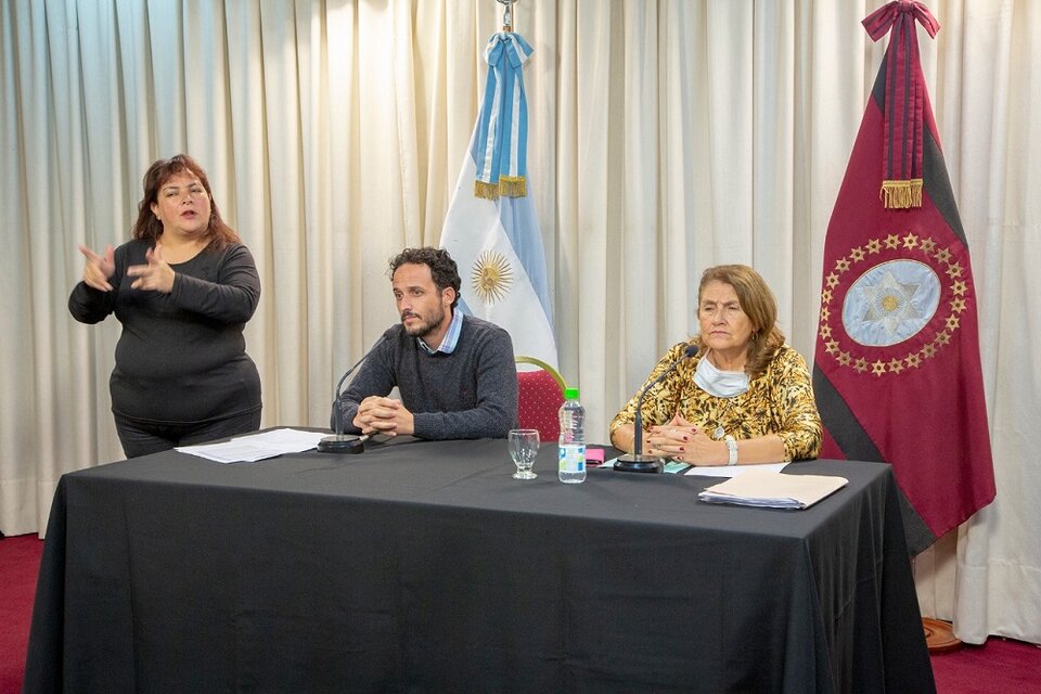 José Serrat y Griselda Rangeón (Fuente: Gobierno de Salta)