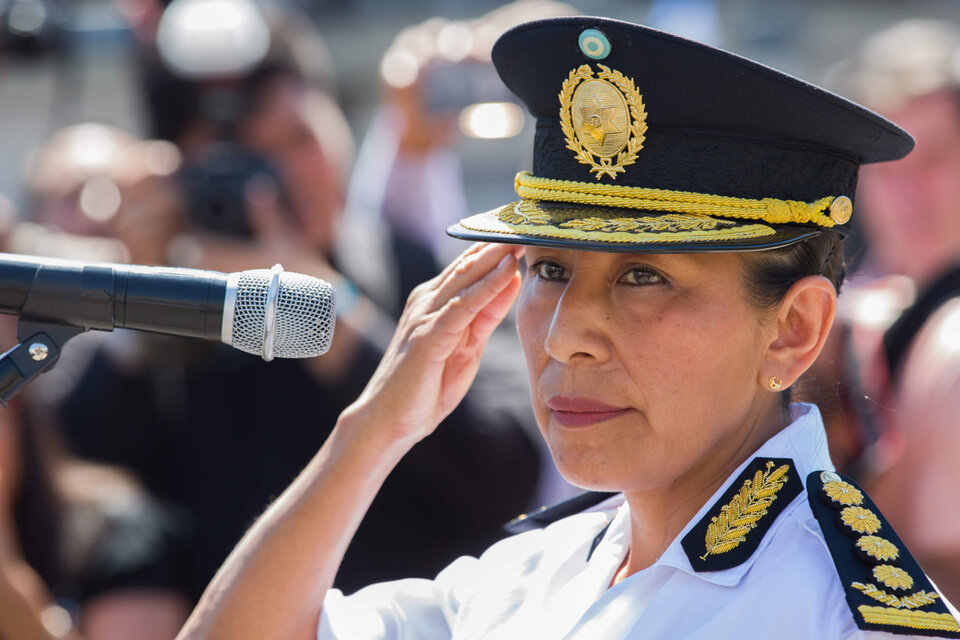 Norma Morales, jefa de la Policía
