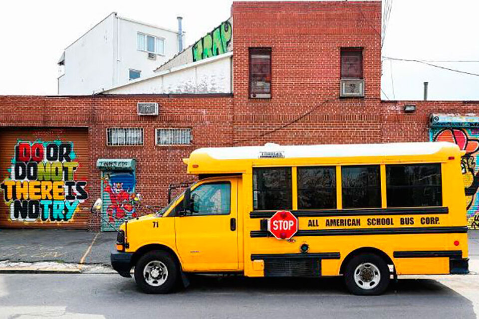 El cierre de escuelas en la ciudad de Nueva York e extendió hasta el final del ciclo lectivo. (Fuente: AFP)