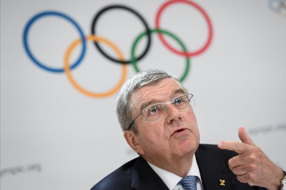 Thomas Bach confía en que se podrán hacer los Juegos Olímpicos en 2021. (Fuente: AFP)