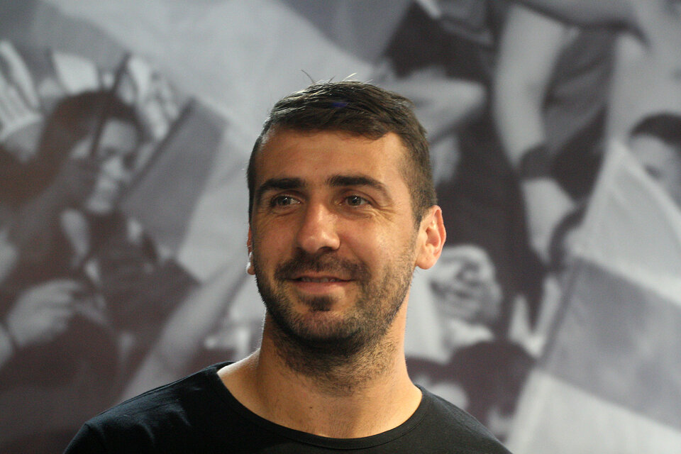 Lucas Pratto, delantero de River. (Fuente: Alejandro Leiva)