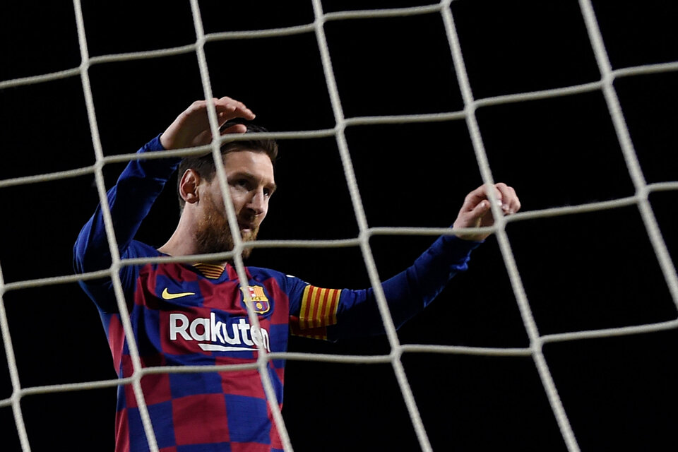 Lionel Messi, capitán del Barcelona. (Fuente: AFP)
