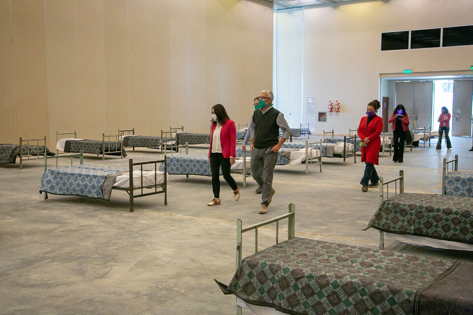 El Centro de Convenciones, convertido en hospital  (Fuente: Gobierno de Salta)