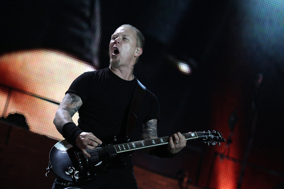 Metallica visitó la Argentina en cinco oportunidades. (Fuente: Leandro Teysseire)