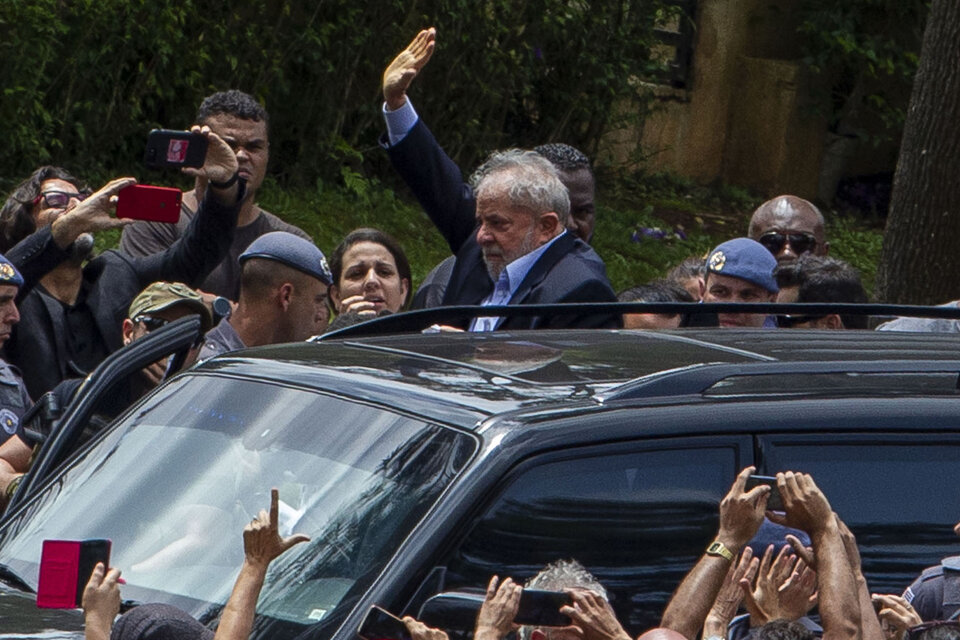 Lula recibió en los últimos días a Duhalde y a Alberto Fernández.  (Fuente: AFP)