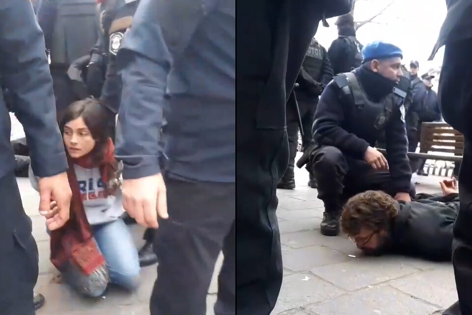 El episodio ocurrió en pleno centro de La Plata.