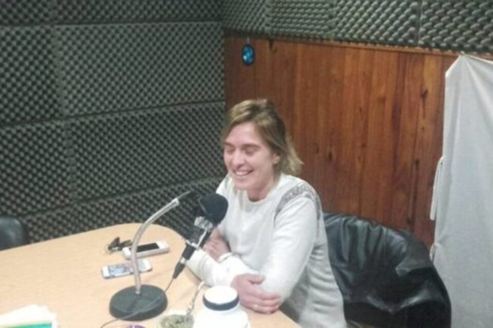 Felicitas Beccar Varela durante una entrevista radial.  (Fuente: Twitter)