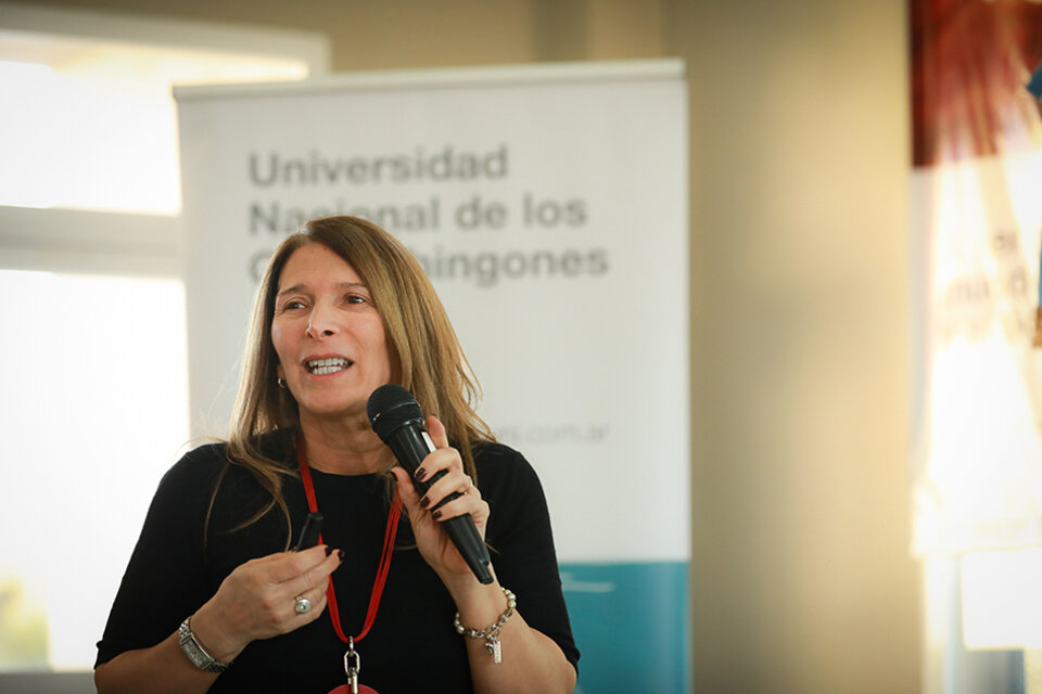 Silvina García Segura, coordinadora de la diplomatura.