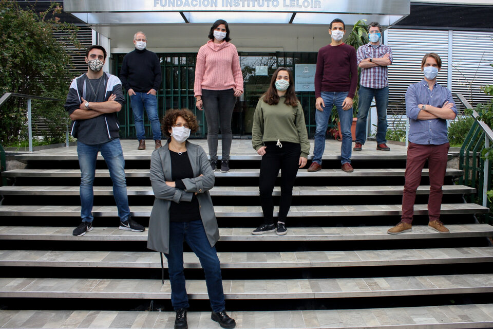 El equipo de científicos que trabajó en el desarrollo del "CovidAr IgG"
