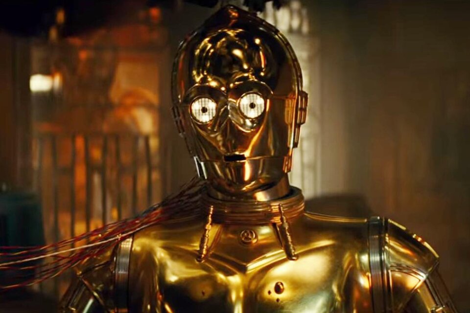 C3PO se durmió viendo "El ascenso de Skywalker"