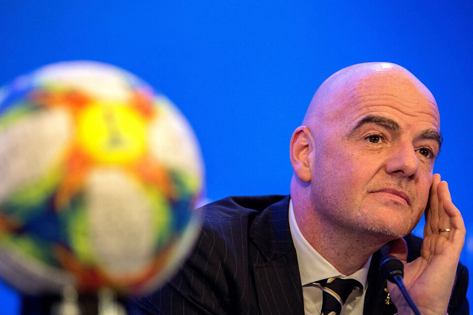 Infantino, presidente de FIFA. (Fuente: EFE)