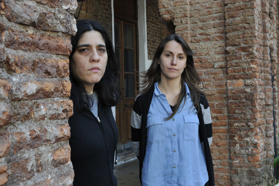 Araceli Matus y Maru Belli: "El número de personas en situación de calle fue negado por el gobierno porteño." (Fuente: Sandra Cartasso)